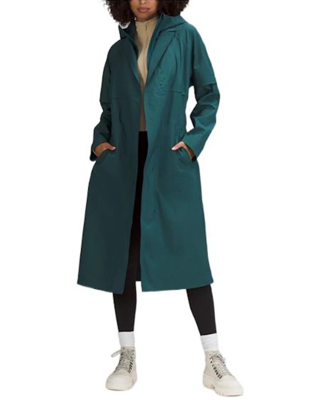 Lululemon Belted Rain Trench Coat Women’s, size 4 NEW w/o tags
